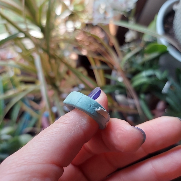 Bendy Cloud Ring ☁️ Size 9 1/2 - Picture 9 of 10